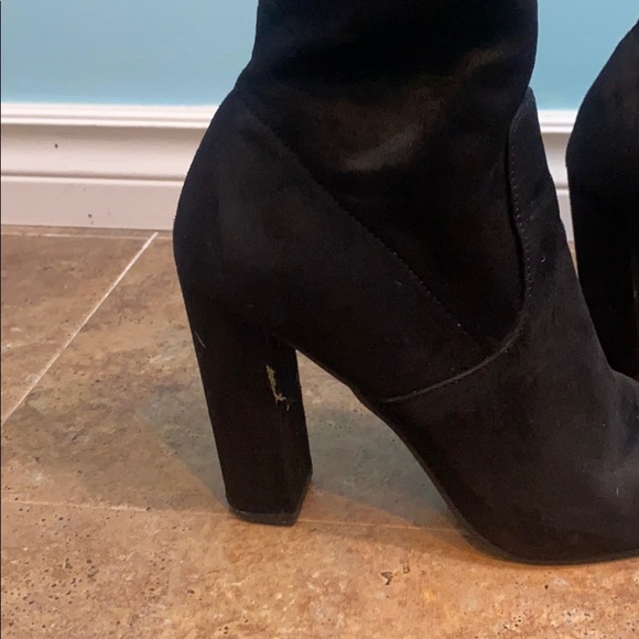 Suede Booties - Picture 2 of 4
